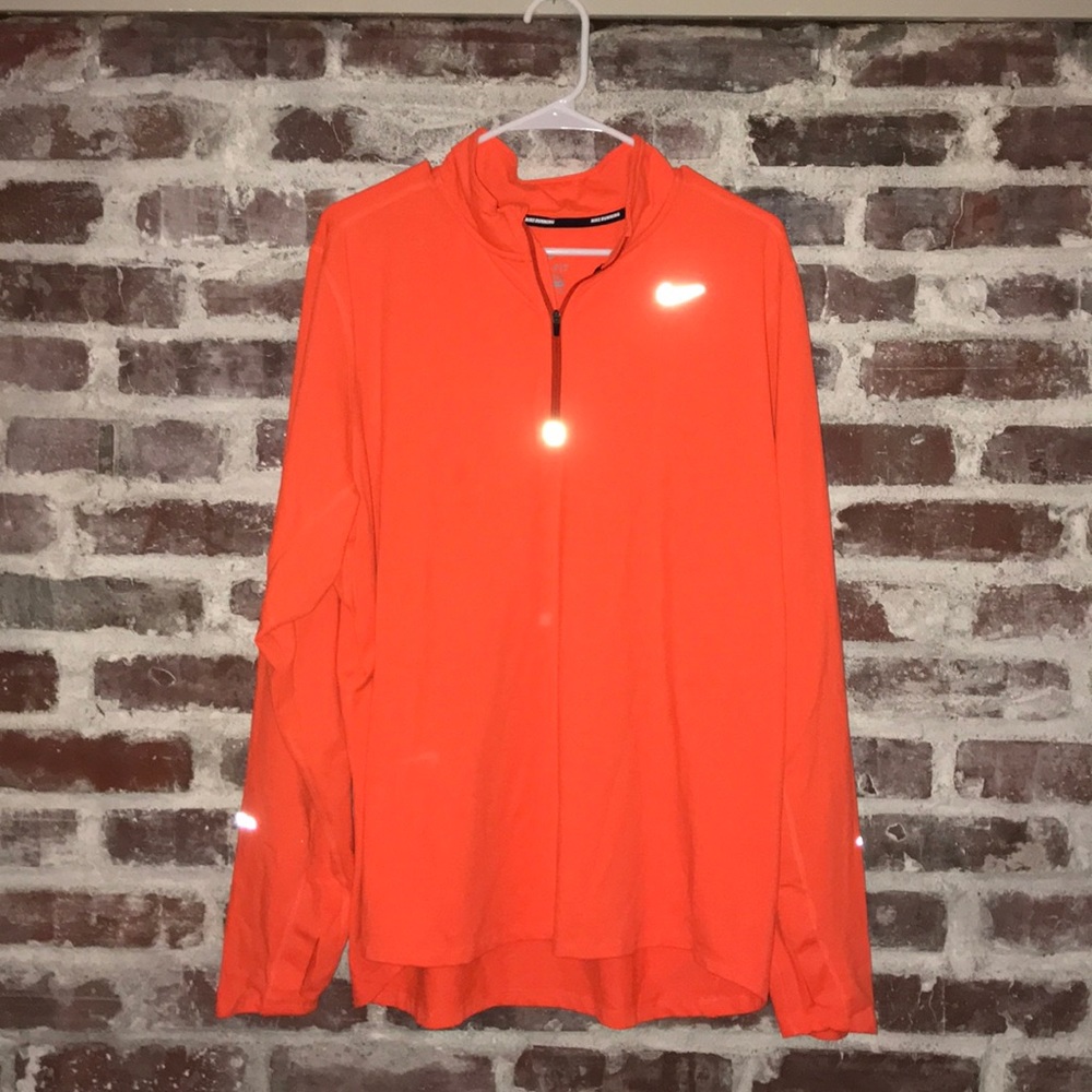 Nike Dri-Fit Orange Running Top